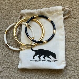 Women’s Truffle Shuffle SF Metal Bangle Bracelets, lot of 3, OS